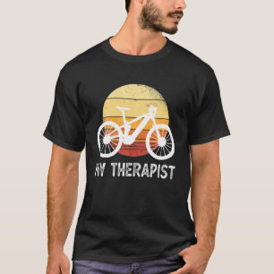 Camiseta Minha Bicicleta Terapista Engraçada, Bicicleta An