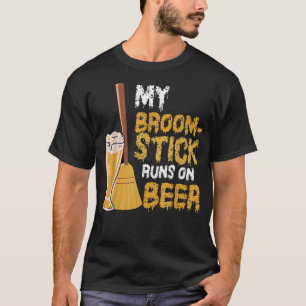 Camiseta Minha Boca-Cola Funciona Na Cerveja - Bruxa Dia de