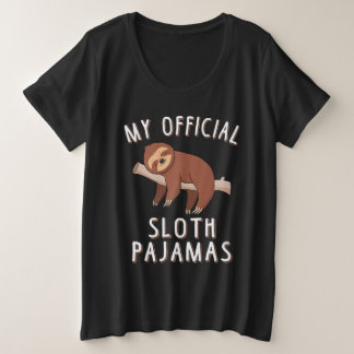 Camiseta Minha Boca Oficial de Pijama Bonita Dormindo Lama