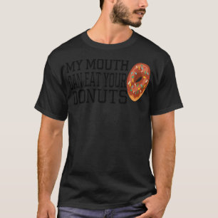 Camiseta Minha boca pode comer sua padaria de Rosquinhas co