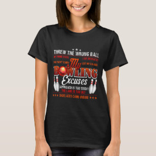 Camiseta Minha Boliche Exprime Humor Boliche Engraçado