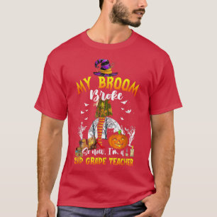 Camiseta Minha Broom partiu, então agora sou um segundo do 