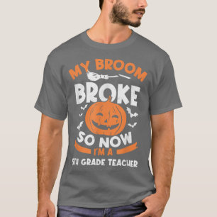 Camiseta Minha Broom partiu, então agora sou uma sala de pr