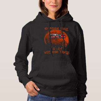 Camiseta Minha Broom Quebrou Então, Dirige Nós, Caminhões,