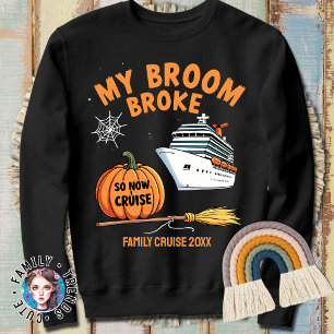 Camiseta Minha Broom Quebrou, Então Eu Vou Cruzar A Bruxa D