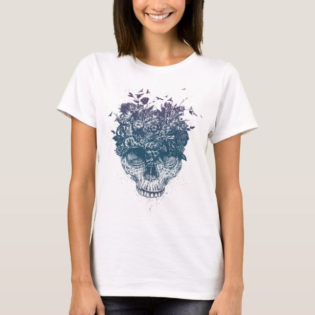 Camiseta Minha cabeça é uma selva (Frente)