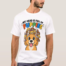 Minha Cabeça está Cheia de Cachorrinhos Doodle de 