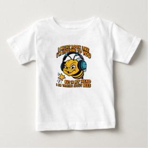 Camiseta Minha cabeça estou pensando em BEES