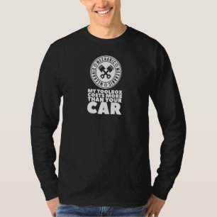 Camiseta Minha Caixa De Ferramentas Custa Mais Do Que A Mec