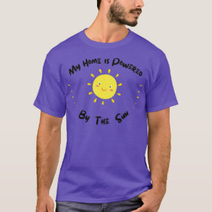Camiseta Minha casa é alimentada pelo sol 19