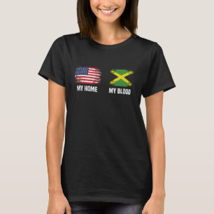 Camiseta Minha casa Meu sangue Jamaica