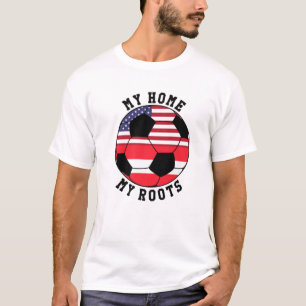 Camiseta Minha Casa Minhas Raízes Futebol Áustria