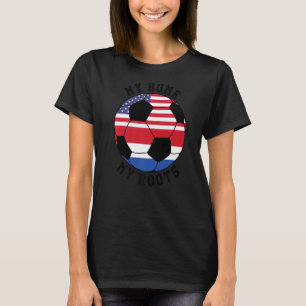 Camiseta Minha Casa Minhas Raízes Futebol Holandês