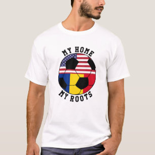 Camiseta Minha Casa, Minhas Raízes, O Futebol Da Bandeira