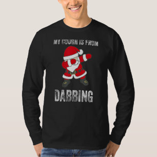 Camiseta Minha Causa É De Dabbing Papai Noel Claus Dance Xm