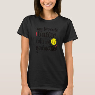 Camiseta Minha Chamada Favorita Me Chama De Madrinha De Sof