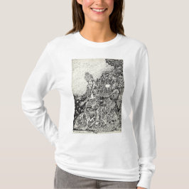Camiseta Minha cidade foi levada pelo fogo no mar