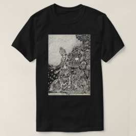 Camiseta Minha cidade foi levada pelo fogo no mar