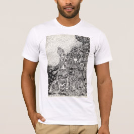 Camiseta Minha cidade levada pelo fogo ao mar