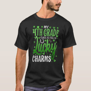 Camiseta Minha Classe 4º É Cheio De Charmes Sortudos, Rua