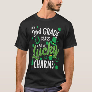 Camiseta Minha Classe De segundo É Cheio De Carmas Sortudos