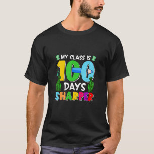 Camiseta Minha classe é 100 dias mais nítida - Cactus color