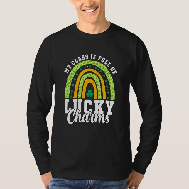 Camiseta Minha Classe É Cheio De Charmes Felizes Professore (Frente)