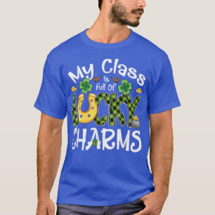 Camiseta Minha Classe É Cheio De Charmes Sortudos Professor