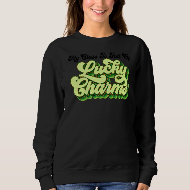 Camiseta Minha Classe É Cheio De Charmes Sortudos Que O Pro (Frente)