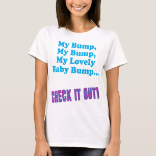 Camiseta Minha colisão bonita do bebê