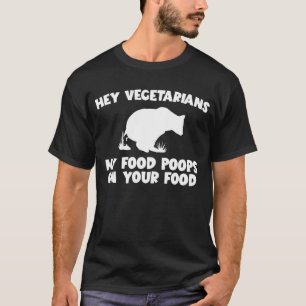 Camiseta Minha Comida Põe No Seu Comida De Carne De Urso
