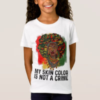 Minha Cor Da Pele Não É Um Crime Mulheres Africana