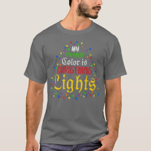 Camiseta Minha Cor Favorita É A Árvore De Natal