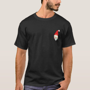 Camiseta Minha Cor Favorita É A Feliz De Gnomo De Natal X