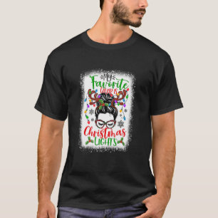 Camiseta Minha Cor Favorita É Luz De Natal Maluca Bun Ha