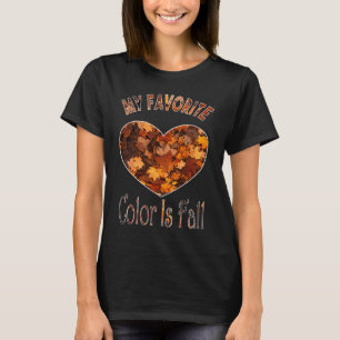Camiseta Minha Cor Favorita É Outono