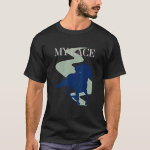Camiseta Minha corrida de cavalos engraçada