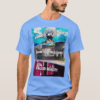 Camiseta Minha Cotação de Escape ArtCosplay Otaku Gift