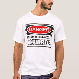 Camiseta Minha criança interior... SQUIRREL!
