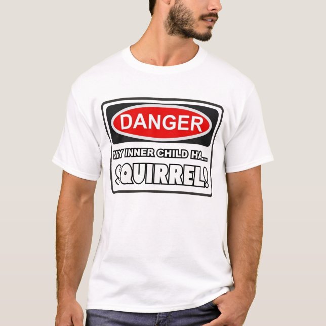 Camiseta Minha criança interior... SQUIRREL! (Frente)