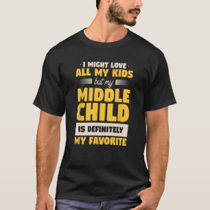 Camiseta Minha Criança Média É Minha Família Favorita Mãe