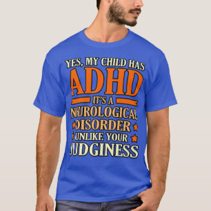 Camiseta Minha Criança Tem DDA Sensibilização Laranja