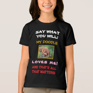 Camiseta Minha Doodle Me Ama Kid's