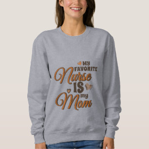 Camiseta Minha Enfermeira Favorita É Minha Mãe, Retro Vibes
