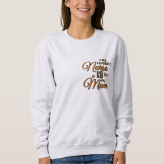 Camiseta Minha Enfermeira Favorita É Minha Mãe Vibrações Re
