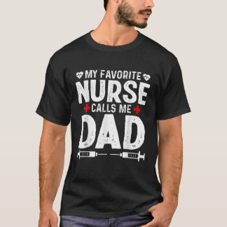 Camiseta Minha enfermeira favorita me chama de Hospital Fil