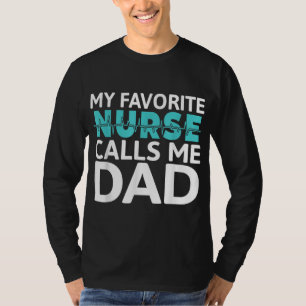 Camiseta Minha enfermeira favorita me chama de Hospital Fil