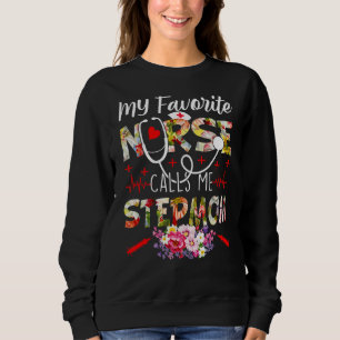 Camiseta Minha enfermeira favorita me chama de mãe-palhaçad