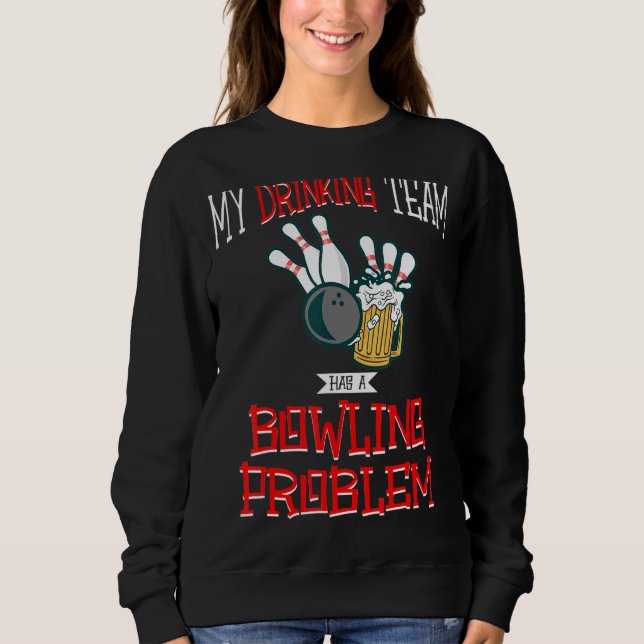 Camiseta Minha Equipe De Bebendos Tem Um Problema Com A Cer (Frente)