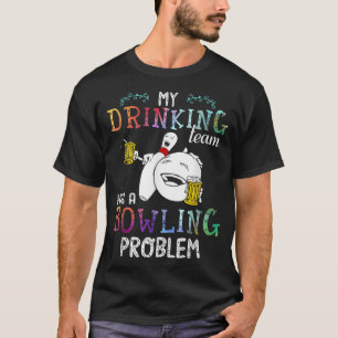Camiseta Minha Equipe De Bebendos Tem Um Problema De Bolich